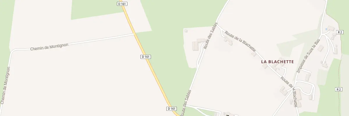 Plan du 215 Rte des Sables à Claveyson