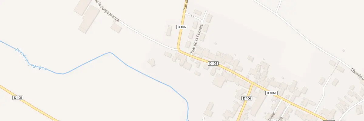 Plan du 21 Rue de la Forge à Orges