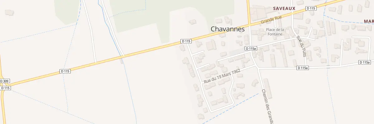 Plan du 5 Imp des Moissons à Chavannes