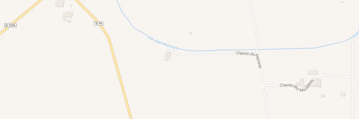Plan du 435 Che du Peyreret à La Bégude-de-Mazenc