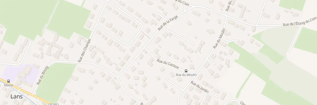 Plan du 1 Rue du Canizot à Lans