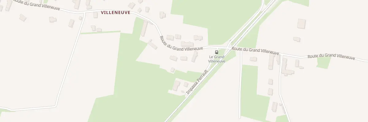 Plan du 127 Rte du Grand Villeneuve à Gergy