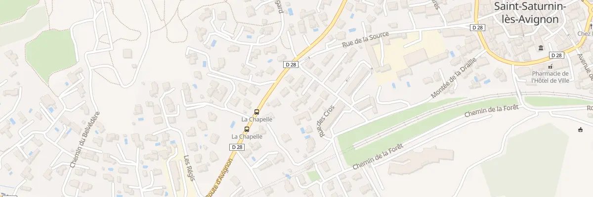 Plan du 487 Rte d’Avignon à Saint-Saturnin-lès-Avignon