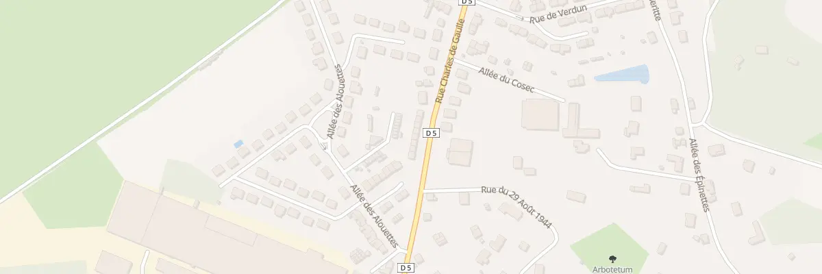 Plan du 70 Rue Charles de Gaulle à Floing
