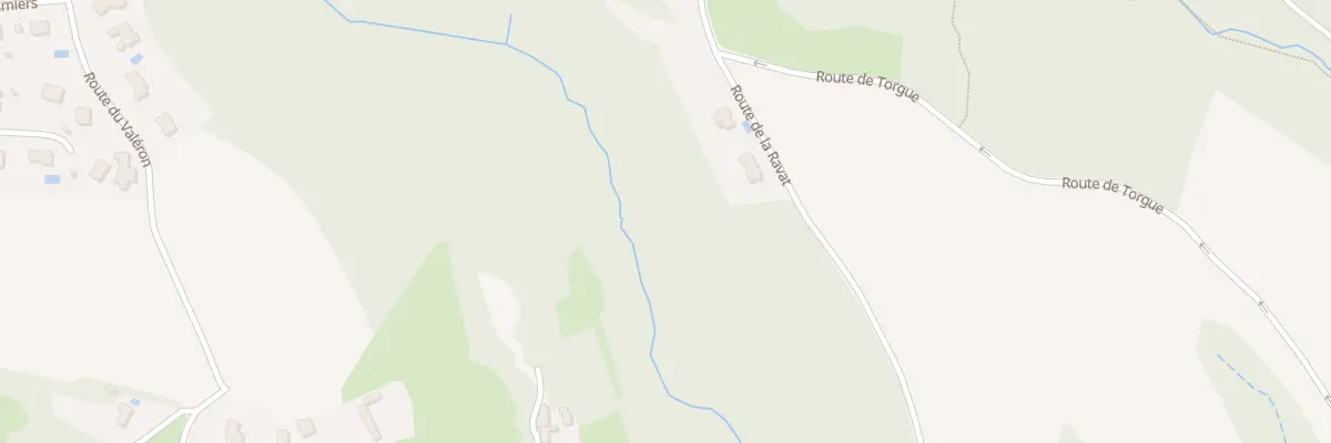 Plan du 2 Rte de la Ravat à Serpaize