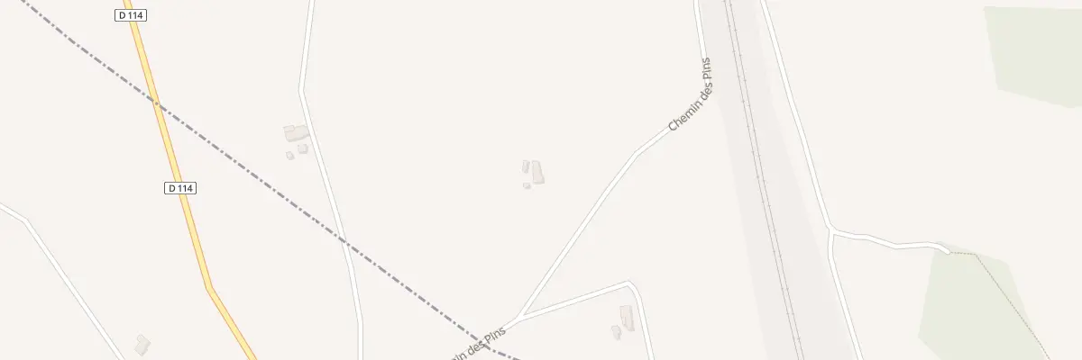 Plan du 106 Rte du Chemin des Mulets à Bren