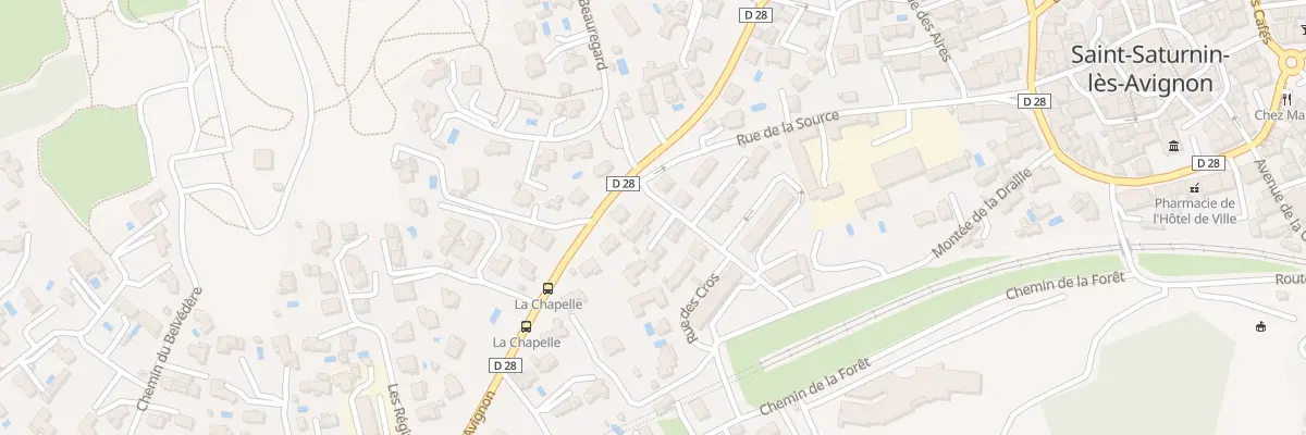 Plan du 113 Rue des Cros à Saint-Saturnin-lès-Avignon