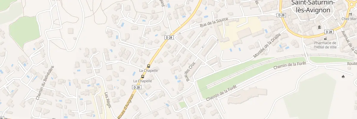 Plan du 117 Rue des Cros à Saint-Saturnin-lès-Avignon