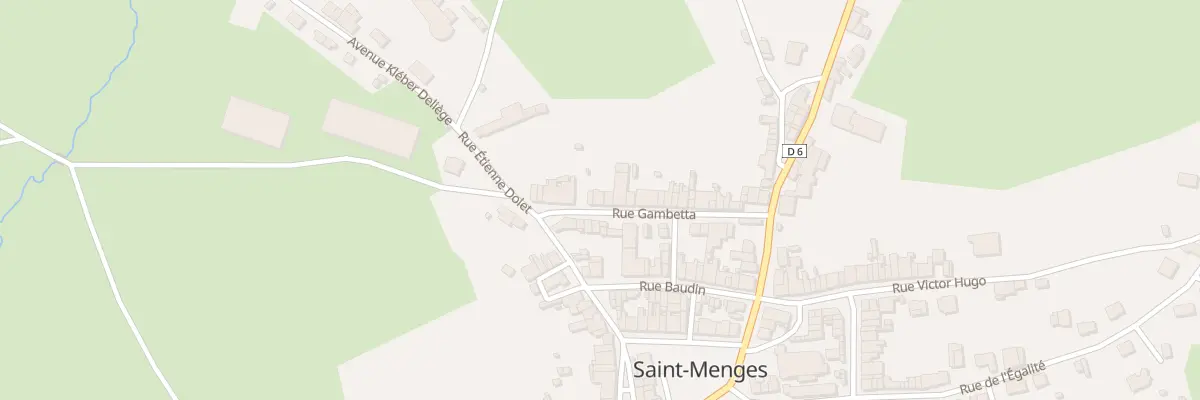 Plan du 30 Rue Gambetta à Saint-Menges