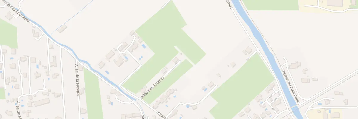 Plan du 135 All des Sources à Entraigues-sur-la-Sorgue