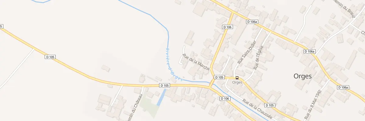 Plan du 5 Rue de la Marche à Orges