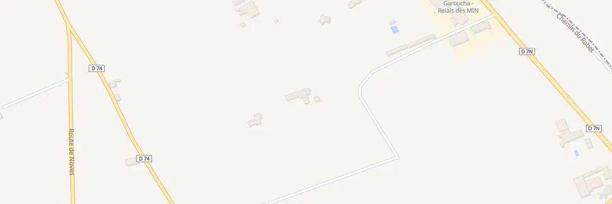 Plan du 629 Rte de Mollégès à Verquières