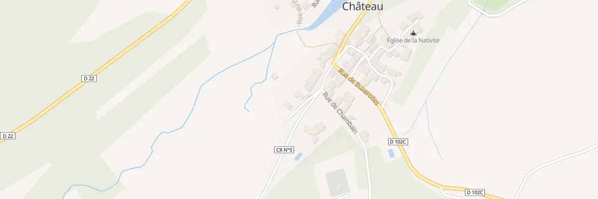 Plan du 4B Che de Fontaine l’Eveque à Gurgy-le-Château