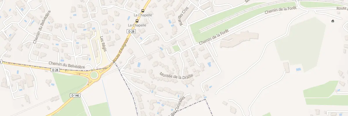 Plan du 420 Mte de la Draille à Saint-Saturnin-lès-Avignon