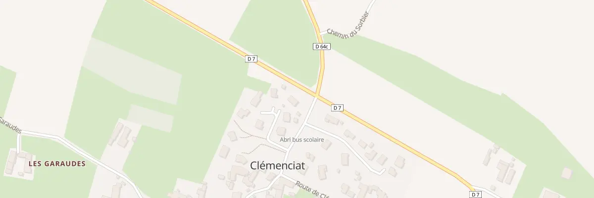 Plan du 100 Imp Bellevue à L’Abergement-Clémenciat