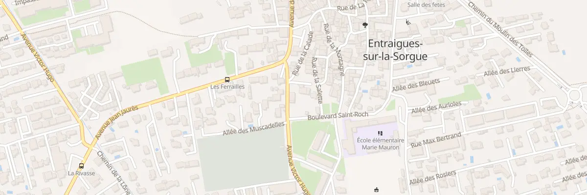 Plan du 61 Av Victor Hugo à Entraigues-sur-la-Sorgue