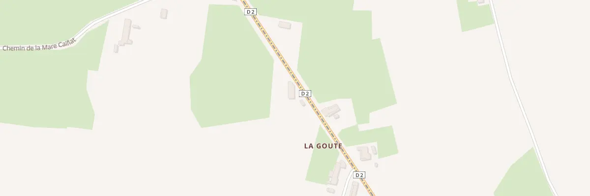 Plan du 2092 Rte de Châtillon à Saint-André-d’Huiriat