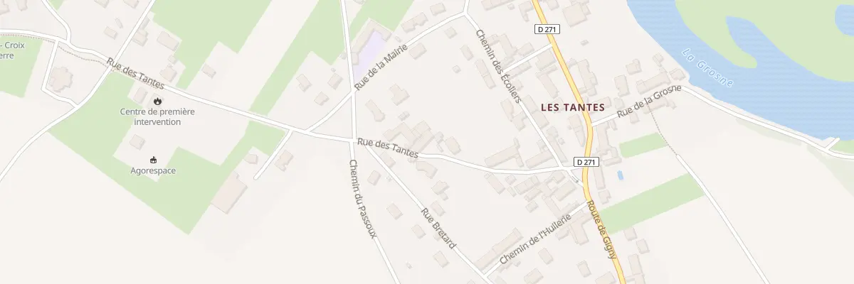 Plan du 57 Rue des Tantes à Marnay