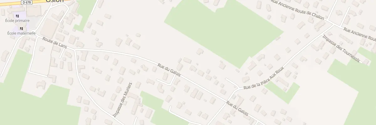 Plan du 7B Rue du Galois à Oslon