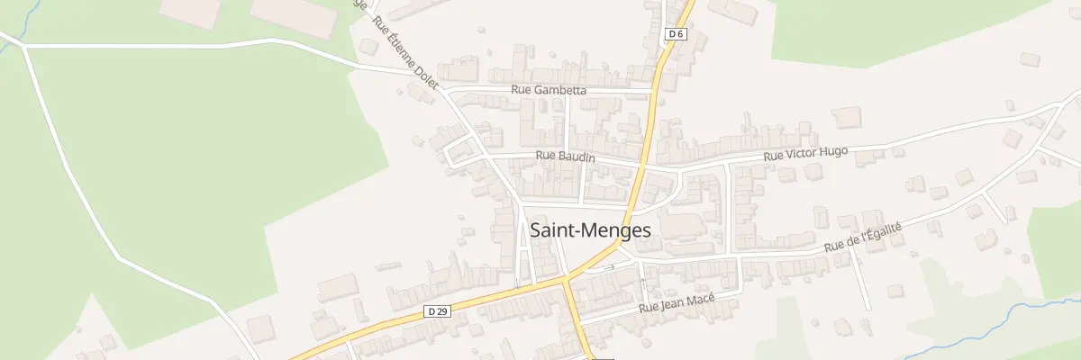 Plan du 3 Pl de la République à Saint-Menges