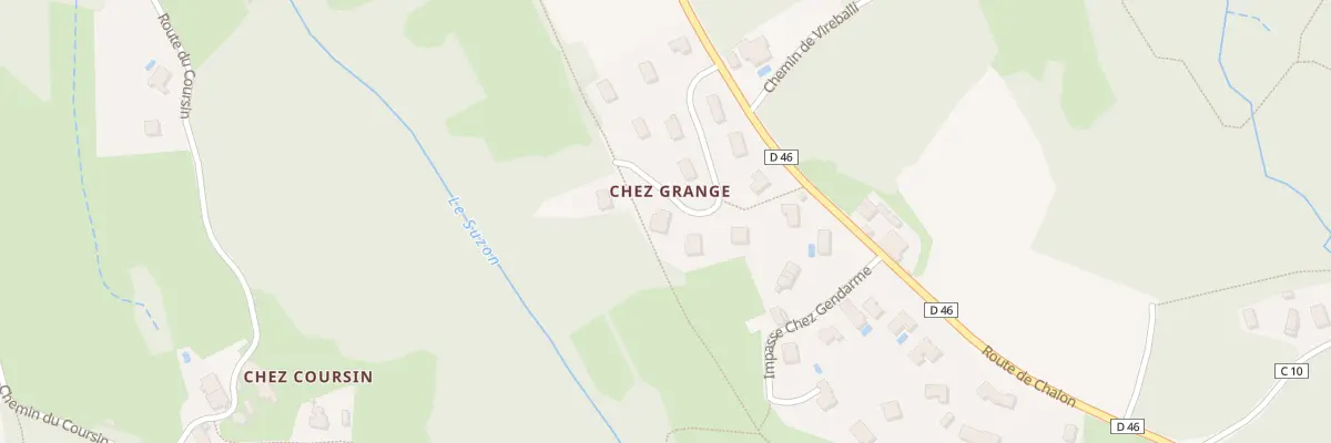 Plan du 203 Lot Les Granges à Saint-Sorlin-de-Vienne