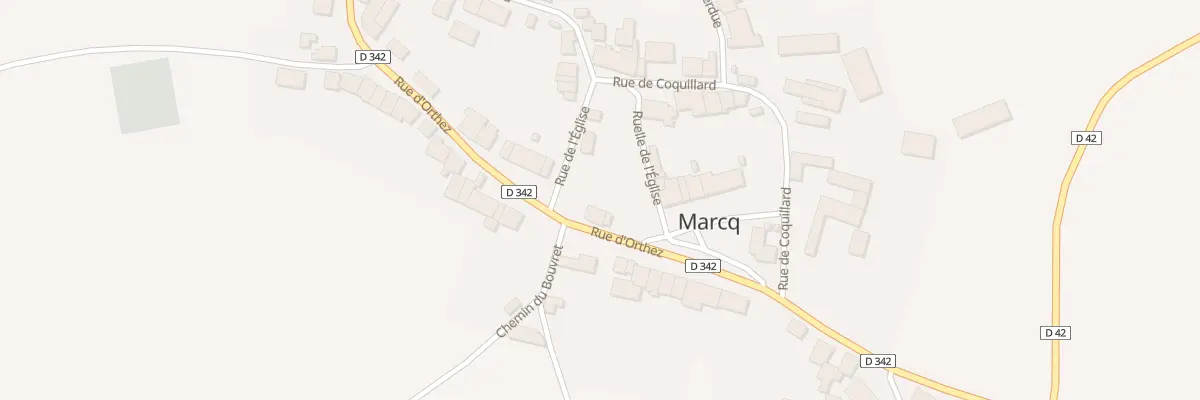 Plan du 17 Rue d’Orthez à Marcq