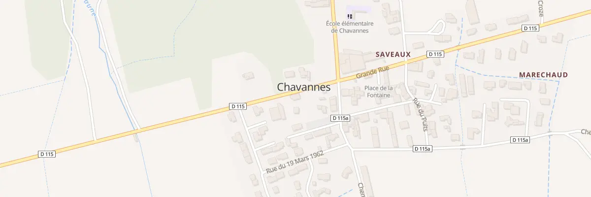 Plan du 53 Rte de Tain l’Hermitage à Chavannes