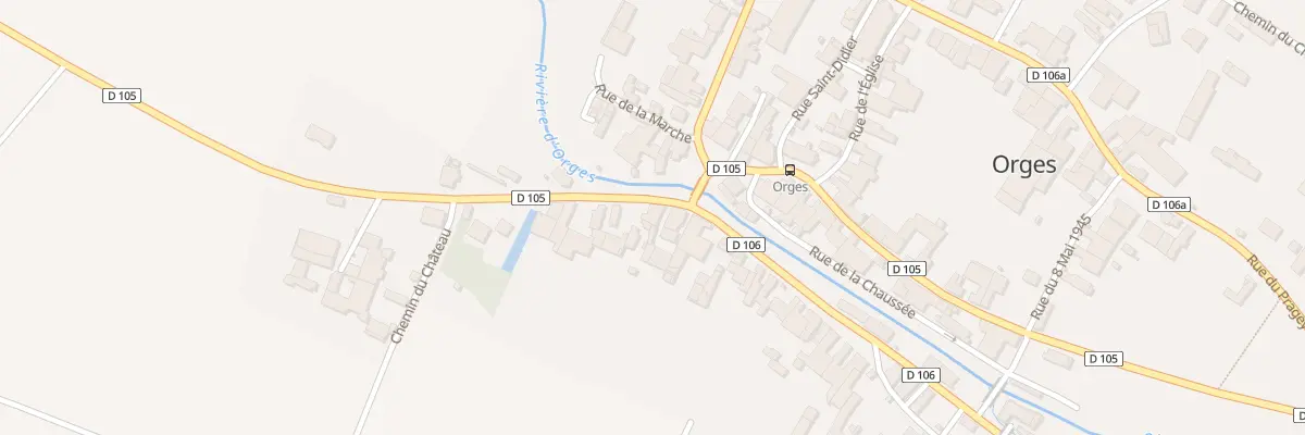 Plan du 3 Rue des Jardinots à Orges