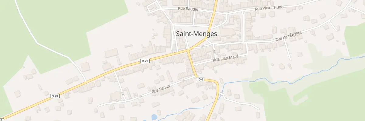 Plan du 5 Rue Jean Baptiste Clément à Saint-Menges