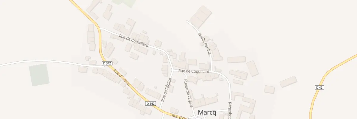 Plan du 16 Rue de Coquillard à Marcq