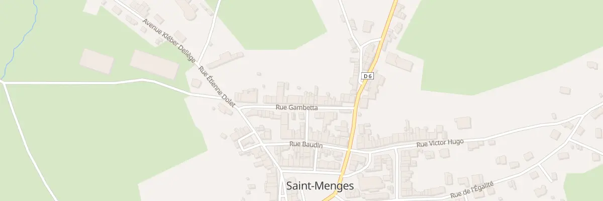 Plan du 22 Rue Gambetta à Saint-Menges