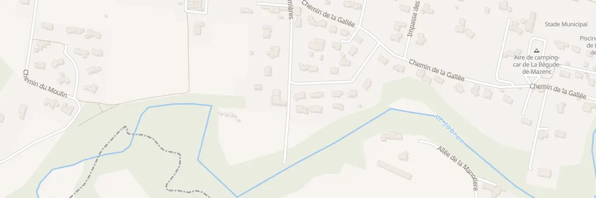 Plan du 20 Rue des Rives du Jabron à La Bégude-de-Mazenc