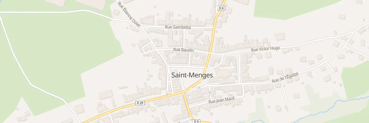 Plan du 7 Pl de la République à Saint-Menges