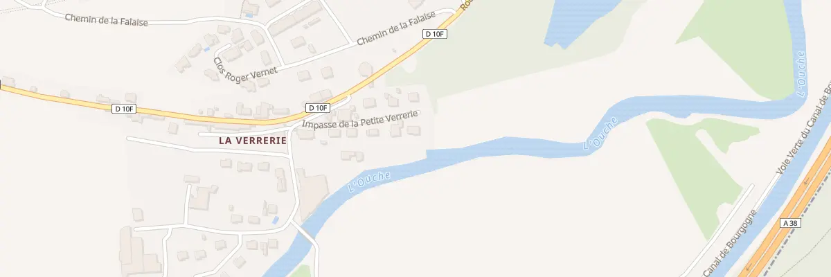 Plan du 10 Imp de la Petite Verrerie à Velars-sur-Ouche