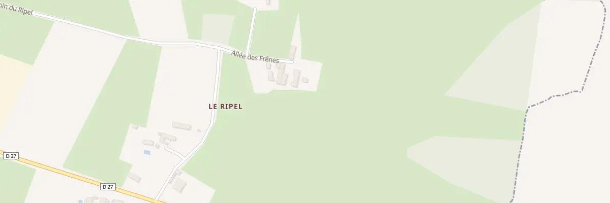 Plan du 5361 Au Ripel à Saint-Trivier-sur-Moignans