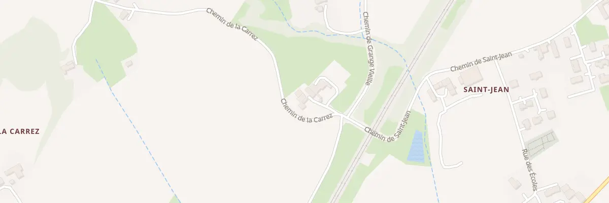 Plan du 20 Che de la Carrez à Saint-Jean-de-Galaure