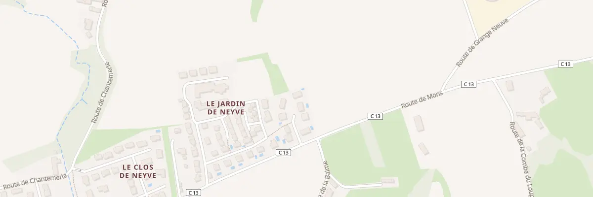 Plan du 5485F Rte de Mons à Serpaize