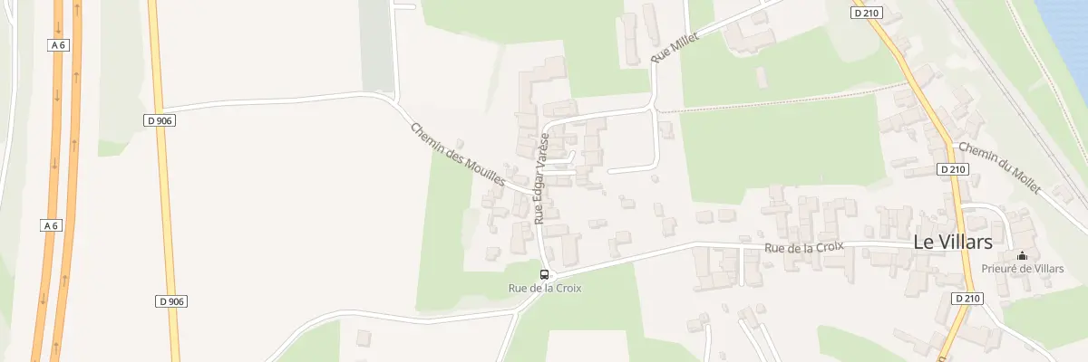 Plan du 5098 Rue Edgar Varese au Villars
