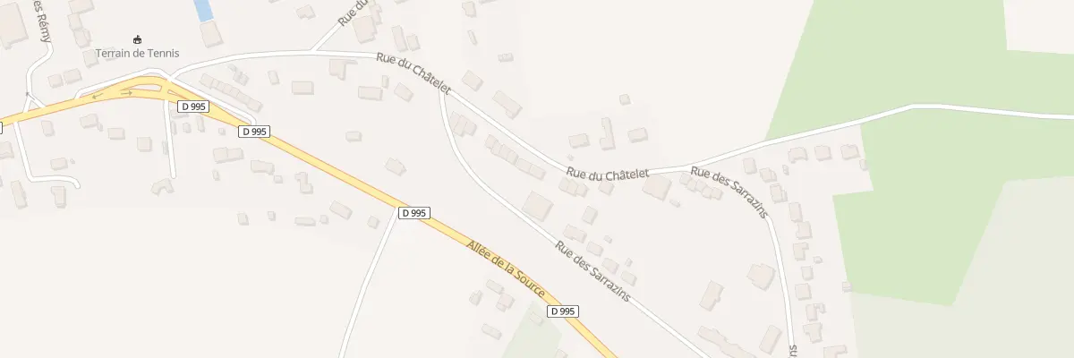 Plan du 36 Rue du Chatelet à Sermaize-les-Bains