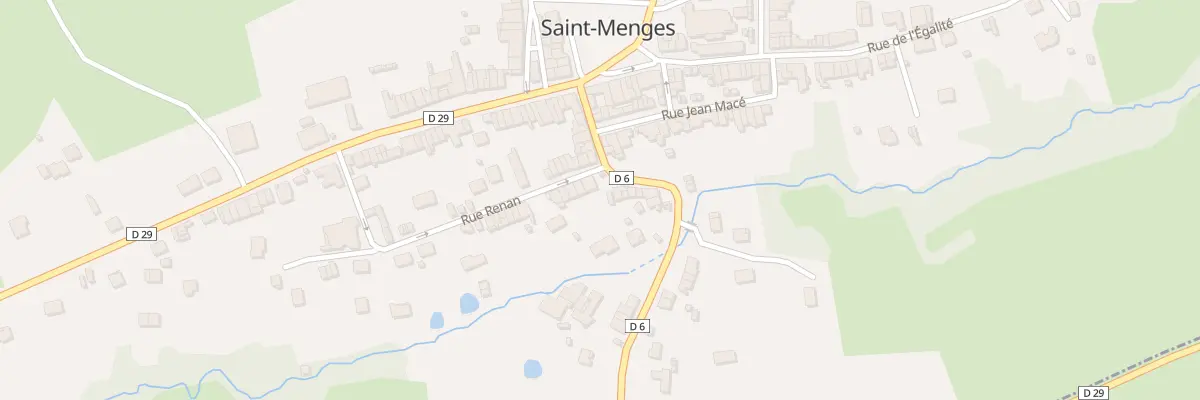 Plan du 1 Rue Renan à Saint-Menges
