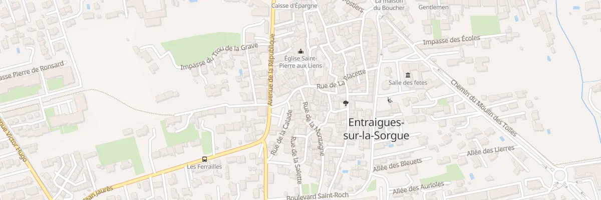 Plan du 179 Rue de la Montagne à Entraigues-sur-la-Sorgue