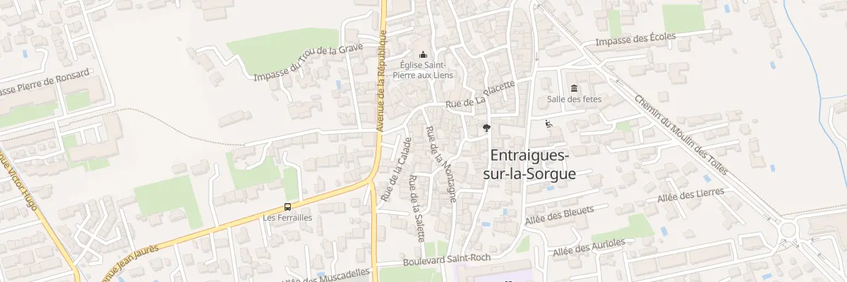 Plan du 151 Rue de la Montagne à Entraigues-sur-la-Sorgue