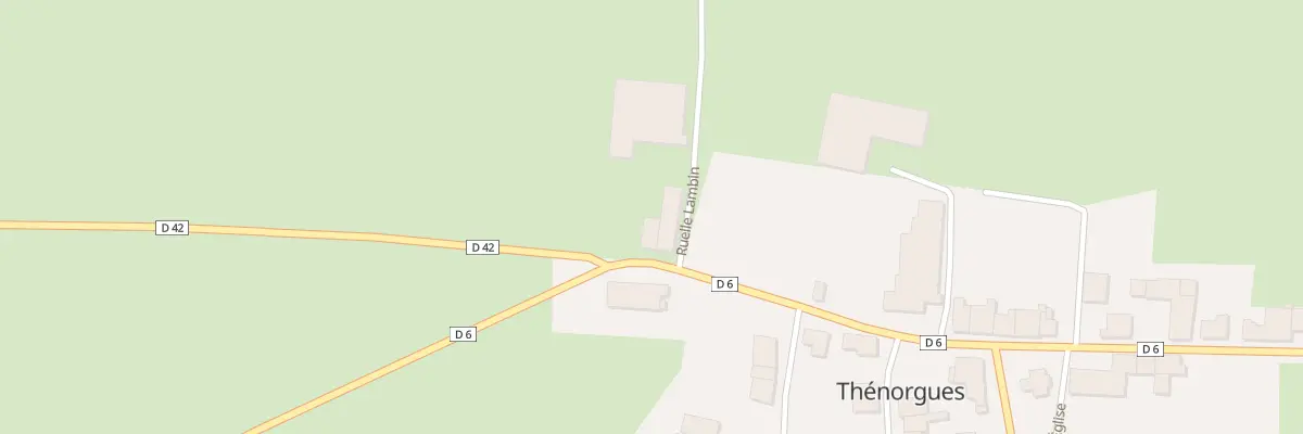 Plan du 1 Rle Lambin à Thénorgues