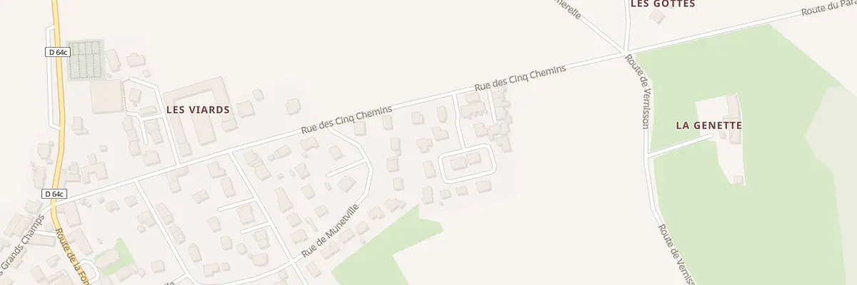 Plan du 96 Rue des Blés d’Or à L’Abergement-Clémenciat