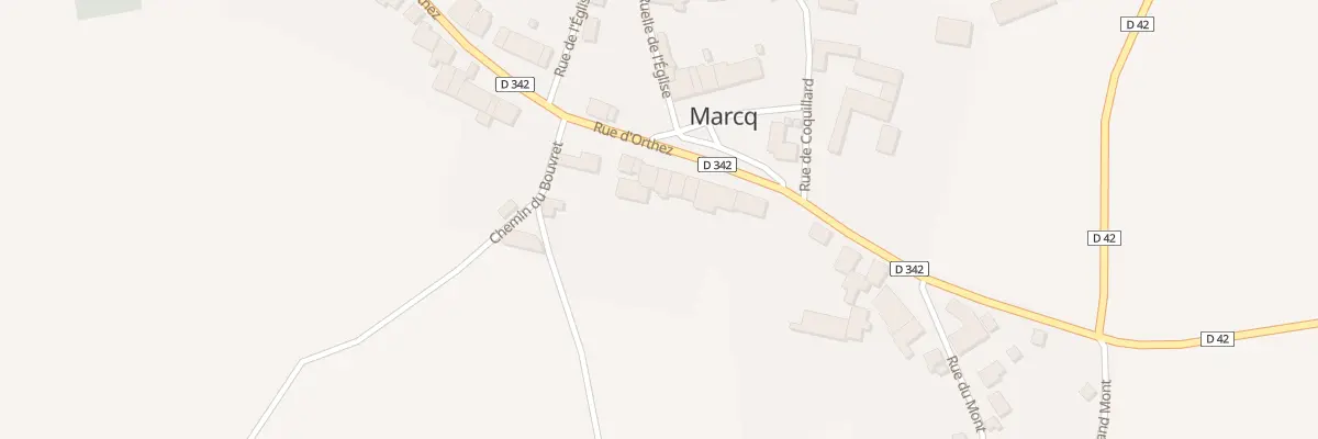 Plan du 32 Rue d’Orthez à Marcq