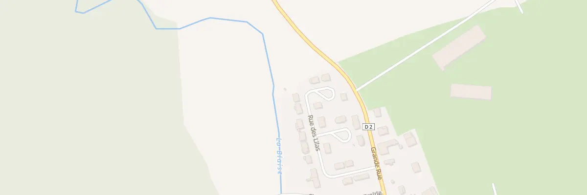 Plan du 10 Rue des Lilas à Attancourt