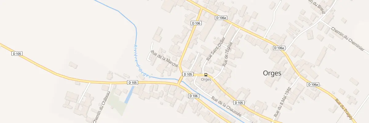 Plan du 4 Pl du Pont à Orges