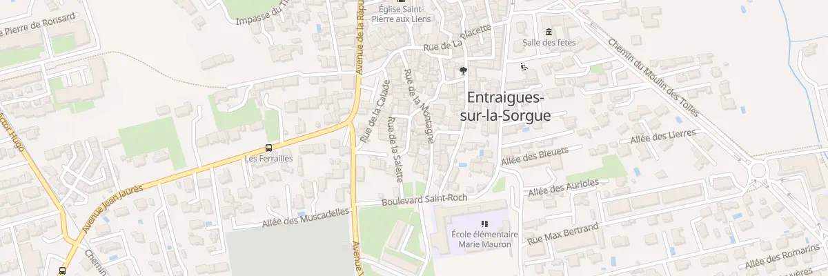 Plan du 79 Rue de la Montagne à Entraigues-sur-la-Sorgue