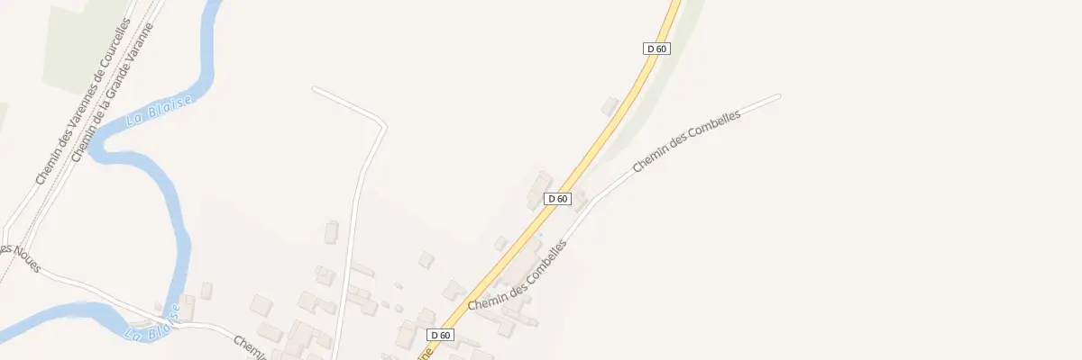 Plan du 25 Rue de la Fontaine à Dommartin-le-Saint-Père