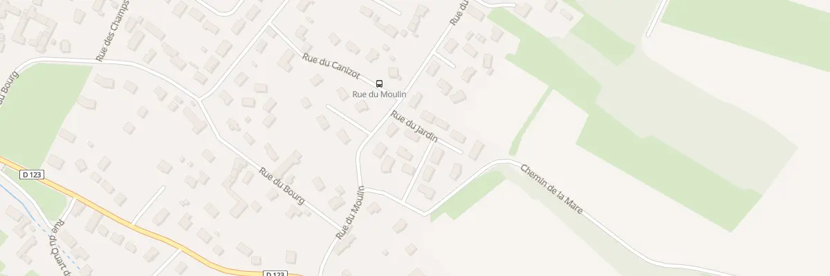 Plan du 7 Rue du Jardin à Lans